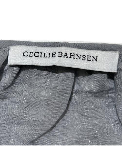 CECILIE BAHNSEN（セシリーバンセン）CECILIE BAHNSEN (セシリーバンセン) Lilly プリント スカート グレー サイズ:UK 10の古着・服飾アイテム