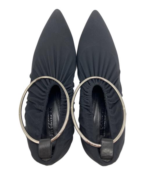 JIL SANDER（ジルサンダー）JIL SANDER (ジルサンダー) アンクルリングパンプス ブラック サイズ:36の古着・服飾アイテム