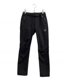 MAMMUT（マムート）の古着「ヤドキン 2.0 ソフトシェル パンツ アジアンフィット」｜ブラック