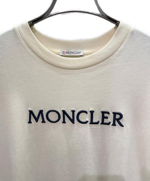 MONCLER（モンクレール）MONCLER (モンクレール) Tシャツ オフホワイト サイズ:Mの古着・服飾アイテム