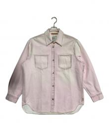 Acne studios（アクネ ストゥディオズ）の古着「デニムシャツ」｜ピンク