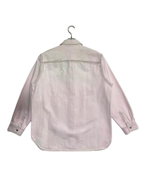 Acne studios（アクネ ストゥディオズ）ACNE STUDIOS (アクネ ストゥディオズ) デニムシャツ ピンク サイズ:Mの古着・服飾アイテム