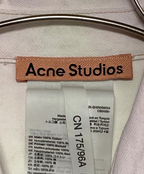 Acne studios（アクネ ストゥディオズ）ACNE STUDIOS (アクネ ストゥディオズ) デニムシャツ ピンク サイズ:Mの古着・服飾アイテム