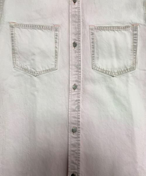 Acne studios（アクネ ストゥディオズ）ACNE STUDIOS (アクネ ストゥディオズ) デニムシャツ ピンク サイズ:Mの古着・服飾アイテム