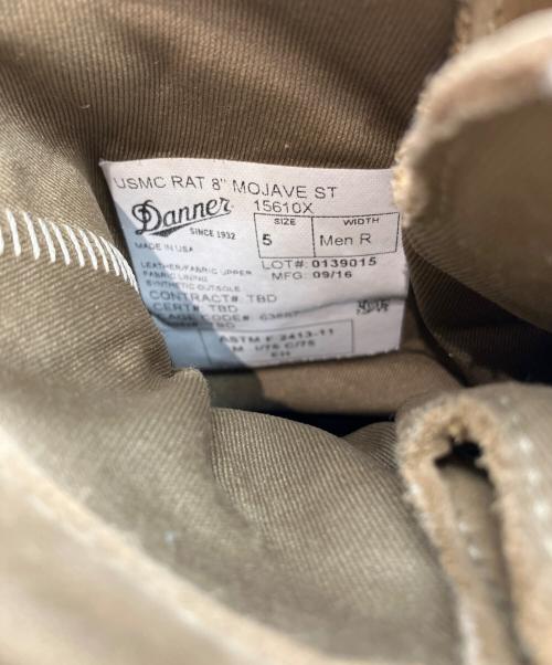 Danner（ダナー）Danner (ダナー) ミリタリーブーツ ベージュ サイズ:5の古着・服飾アイテム