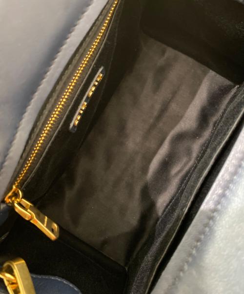 MIU MIU（ミュウミュウ）MIU MIU (ミュウミュウ) マテラッセチェーンショルダーバッグ BALTICOの古着・服飾アイテム