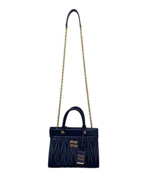 MIU MIU（ミュウミュウ）MIU MIU (ミュウミュウ) マテラッセチェーンショルダーバッグ BALTICOの古着・服飾アイテム
