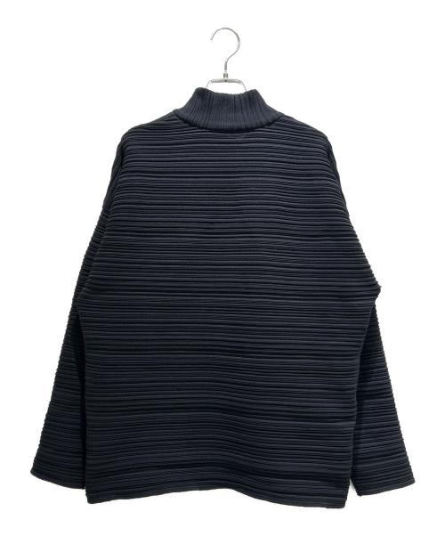 PLEATS PLEASE（プリーツプリーズ）PLEATS PLEASE (プリーツプリーズ) CREPE KNIT /PP43KK801 ブラック サイズ:FREEの古着・服飾アイテム