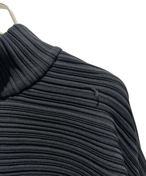 PLEATS PLEASE（プリーツプリーズ）PLEATS PLEASE (プリーツプリーズ) CREPE KNIT /PP43KK801 ブラック サイズ:FREEの古着・服飾アイテム