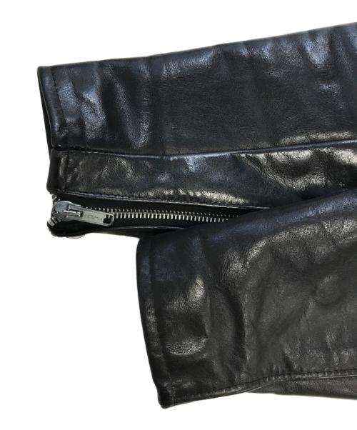Schott（ショット）Schott (ショット) シングルライダースジャケット ブラック サイズ:36の古着・服飾アイテム