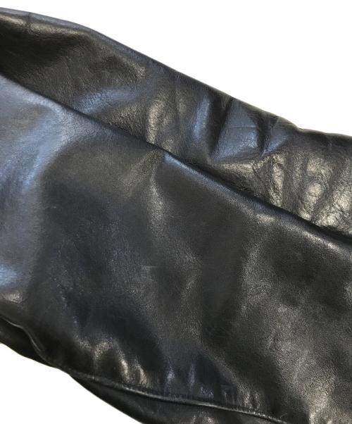 Schott（ショット）Schott (ショット) シングルライダースジャケット ブラック サイズ:36の古着・服飾アイテム