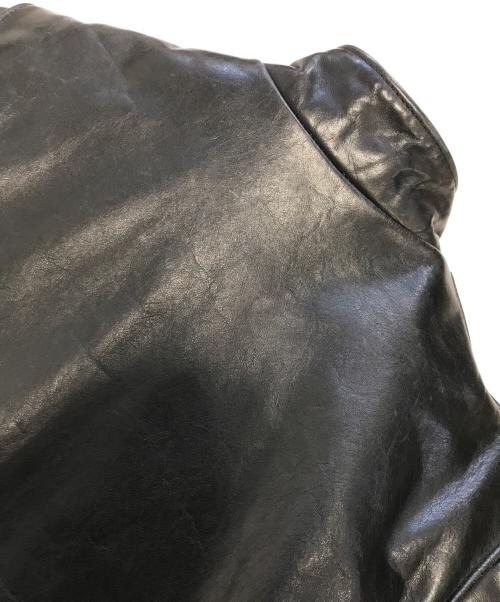Schott（ショット）Schott (ショット) シングルライダースジャケット ブラック サイズ:36の古着・服飾アイテム