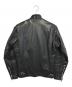 Schott (ショット) シングルライダースジャケット ブラック サイズ:36：30000円