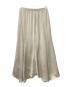 HER LIP TO (ハーリップトゥ) Asymmetry Hem Satin Skirt ベージュ サイズ:Ｓ：6000円