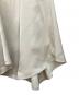 中古・古着 HER LIP TO (ハーリップトゥ) Asymmetry Hem Satin Skirt ベージュ サイズ:Ｓ：6000円