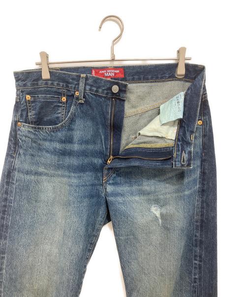 JUNYA WATANABE MAN（ジュンヤワタナベマン）JUNYA WATANABE MAN (ジュンヤワタナベマン) LEVI'S (リーバイス) Wネーム綿デニム製品加工デニムパンツ インディゴ サイズ:Mの古着・服飾アイテム