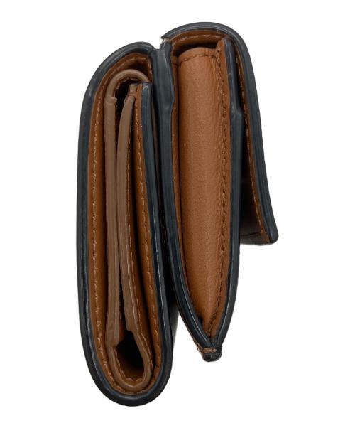 CELINE（セリーヌ）CELINE (セリーヌ) スモールトリフォールドコンパクトウォレット ブラウンの古着・服飾アイテム