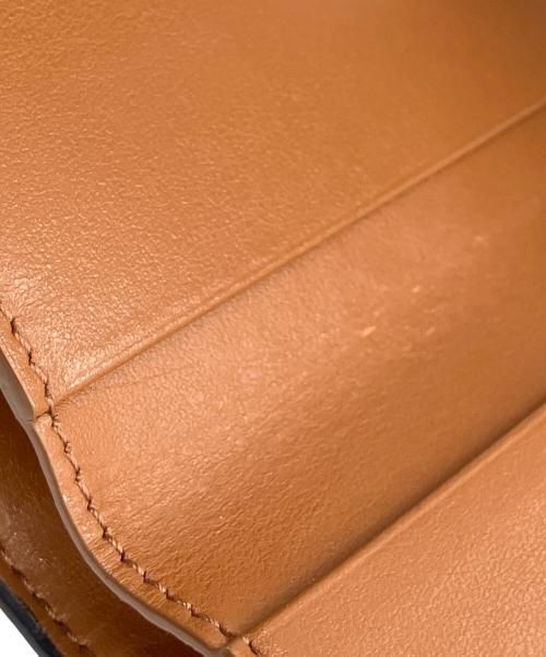 CELINE（セリーヌ）CELINE (セリーヌ) スモールトリフォールドコンパクトウォレット ブラウンの古着・服飾アイテム