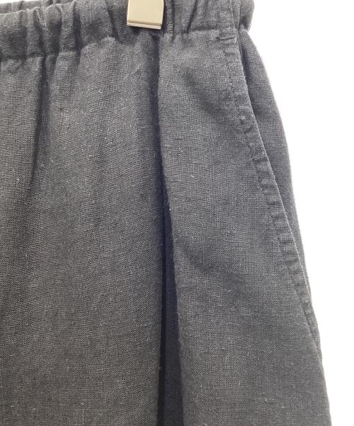COMOLI（コモリ）COMOLI (コモリ) カナパ ドローストリングパンツ ブラック サイズ:2の古着・服飾アイテム