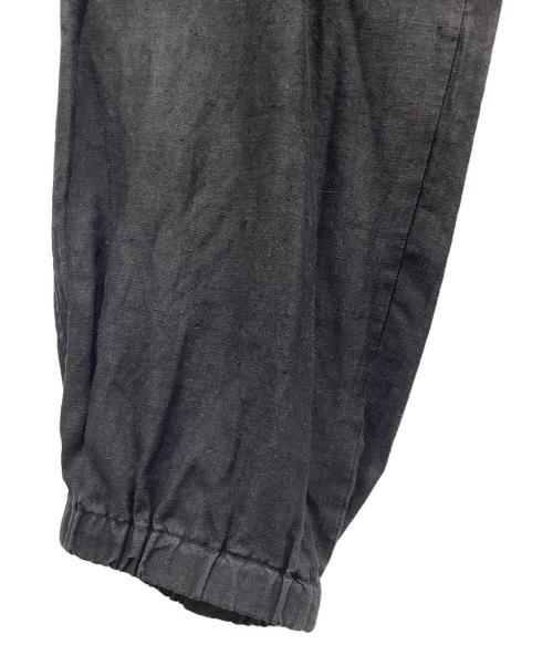 COMOLI（コモリ）COMOLI (コモリ) カナパ ドローストリングパンツ ブラック サイズ:2の古着・服飾アイテム