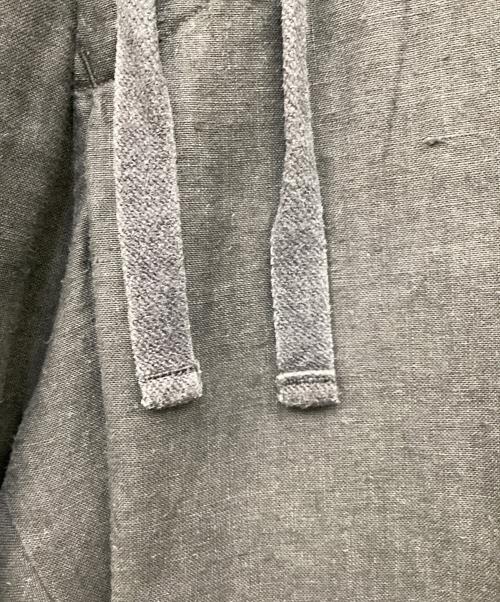 COMOLI（コモリ）COMOLI (コモリ) カナパ ドローストリングパンツ ブラック サイズ:2の古着・服飾アイテム