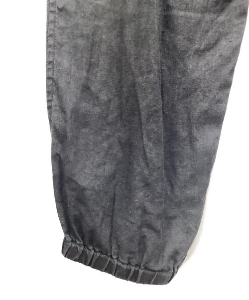 COMOLI（コモリ）COMOLI (コモリ) カナパ ドローストリングパンツ ブラック サイズ:2の古着・服飾アイテム