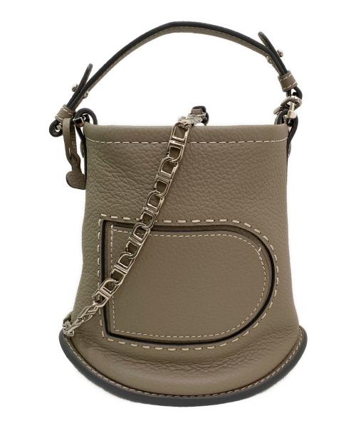 DELVAUX（デルヴォー）DELVAUX (デルヴォー) パン ミニ バケット サーピケの古着・服飾アイテム