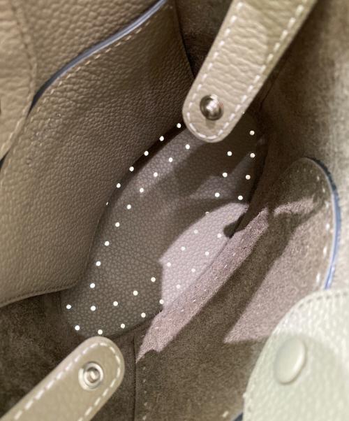 DELVAUX（デルヴォー）DELVAUX (デルヴォー) パン ミニ バケット サーピケの古着・服飾アイテム