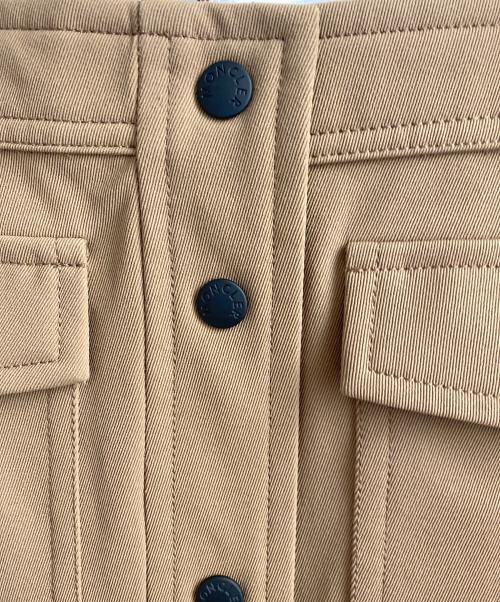 MONCLER GRENOBLE（モンクレール グルノーブル）MONCLER GRENOBLE (モンクレール グルノーブル) GONNA High-rise midi skirt ベージュ サイズ:38の古着・服飾アイテム