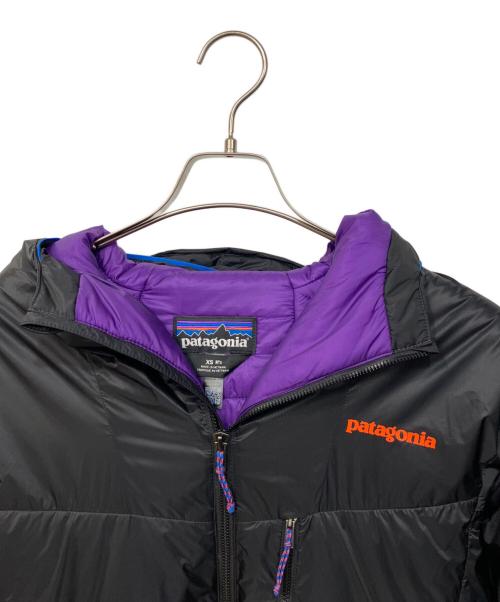 Patagonia（パタゴニア）Patagonia (パタゴニア) ダスパーカ ブラック×パープル サイズ:SIZE XSの古着・服飾アイテム