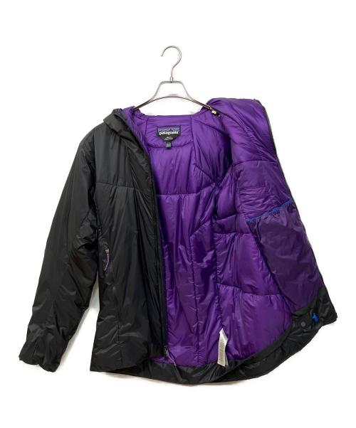 Patagonia（パタゴニア）Patagonia (パタゴニア) ダスパーカ ブラック×パープル サイズ:SIZE XSの古着・服飾アイテム