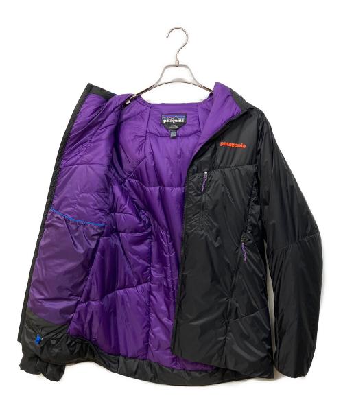 Patagonia（パタゴニア）Patagonia (パタゴニア) ダスパーカ ブラック×パープル サイズ:SIZE XSの古着・服飾アイテム