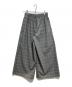 Weekend Max Mara (ウィークエンド マックスマーラ) チェックワイドパンツ グレー サイズ:36：10000円