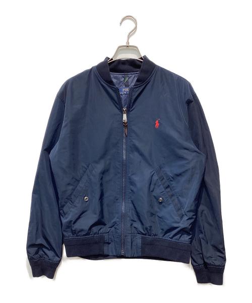 POLO RALPH LAUREN（ポロ・ラルフローレン）POLO RALPH LAUREN (ポロ・ラルフローレン) ナイロンジャケット ネイビー サイズ:Sの古着・服飾アイテム