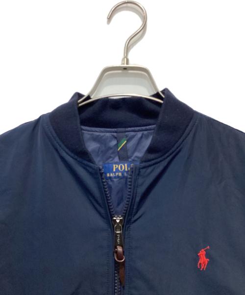 POLO RALPH LAUREN（ポロ・ラルフローレン）POLO RALPH LAUREN (ポロ・ラルフローレン) ナイロンジャケット ネイビー サイズ:Sの古着・服飾アイテム