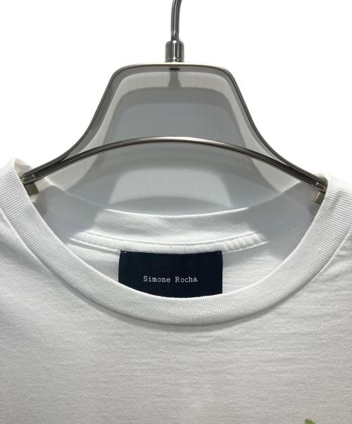 Simone Rocha（シモーネ ロシャ）Simone Rocha (シモーネ ロシャ) Rose Bouquet Tシャツ ホワイト サイズ:XSの古着・服飾アイテム