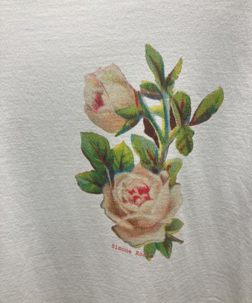 Simone Rocha（シモーネ ロシャ）Simone Rocha (シモーネ ロシャ) Rose Bouquet Tシャツ ホワイト サイズ:XSの古着・服飾アイテム