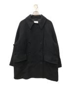 miffewミフュー）の古着「SUPER140s PEA DOWN COAT」｜ブラック
