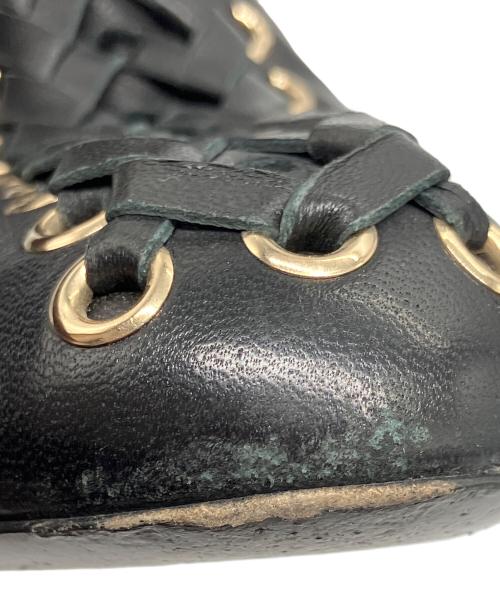 Roger Vivier（ロジェ ヴィヴィエ）Roger Vivier (ロジェ ヴィヴィエ) ショートブーツ ブラック サイズ:36　1/2の古着・服飾アイテム