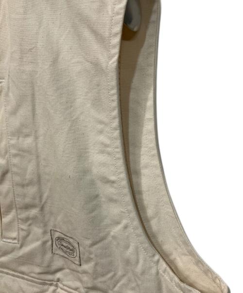 Snow peak（スノーピーク）Snow peak (スノーピーク) アウトドアウェア(タキビキャンバスベスト) アイボリー サイズ:SIZE Mの古着・服飾アイテム