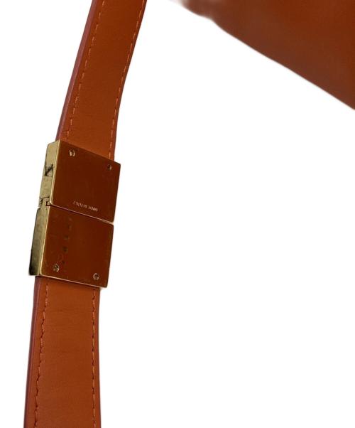 MARNI（マルニ）MARNI (マルニ) カーフスキンショルダーバッグ オレンジの古着・服飾アイテム
