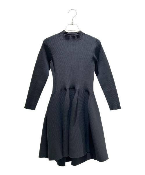 CFCL（シーエフシーエル）CFCL (シーエフシーエル) POTTERY LONG SLEEVE MINI DRESS CF006KH160 ブラック サイズ:1の古着・服飾アイテム