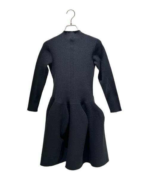 CFCL（シーエフシーエル）CFCL (シーエフシーエル) POTTERY LONG SLEEVE MINI DRESS CF006KH160 ブラック サイズ:1の古着・服飾アイテム