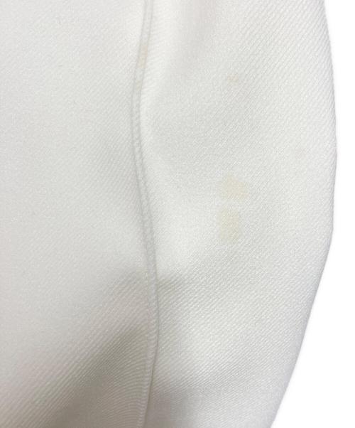 cygne（シーニュ）cygne (シーニュ) ハイウエストタックワイドパンツ Lara ホワイト サイズ:SIZE 0の古着・服飾アイテム
