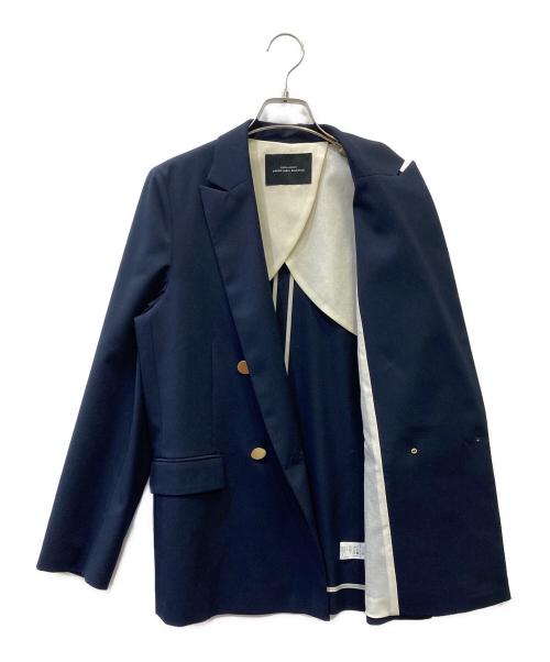 green label relaxing（グリーンレーベルリラクシング）green label relaxing (グリーンレーベルリラクシング) ダブルブレストジャケット ネイビー サイズ:SIZE 40の古着・服飾アイテム