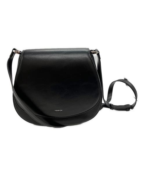 STAND OIL（スタンドオイル）STAND OIL (スタンドオイル) Clam Cross Body bag ブラックの古着・服飾アイテム