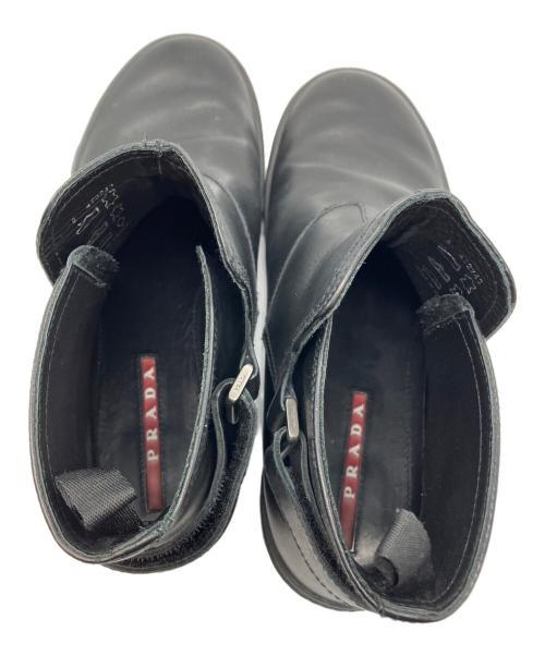 PRADA SPORTS（プラダスポーツ）PRADA SPORTS (プラダスポーツ) ショートブーツ ブラック サイズ:SIZE 8の古着・服飾アイテム