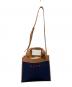 MARNI (マルニ) TOTE SMALL W/STRAP ネイビー：35000円