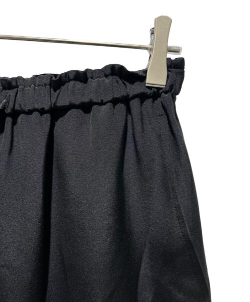 BLAMINK（ブラミンク）BLAMINK (ブラミンク) シルクドローストパンツ 7914-230-0390 ブラック サイズ:38の古着・服飾アイテム