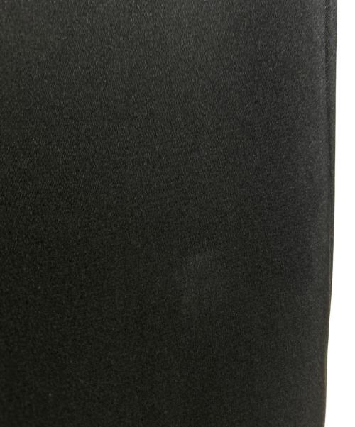 BLAMINK（ブラミンク）BLAMINK (ブラミンク) シルクドローストパンツ 7914-230-0390 ブラック サイズ:38の古着・服飾アイテム